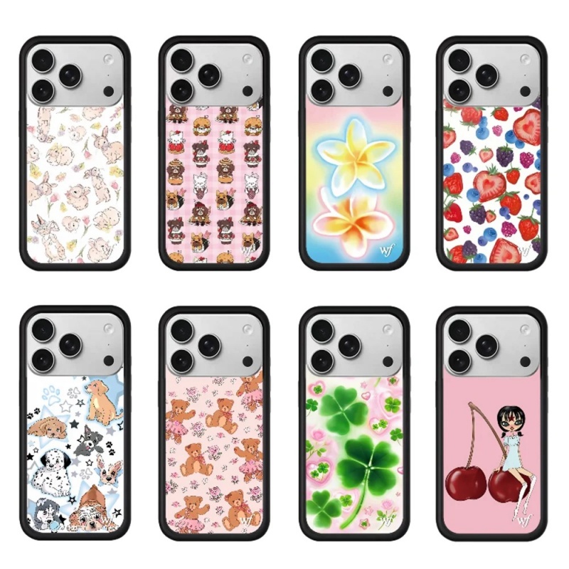 Strawberry Huller - เคสโทรศัพท์ลายดอกไม้ป่า สตรอว์เบอร์รี เชอร์รี พาสเทล ดอกลีลาวดี สำหรับ