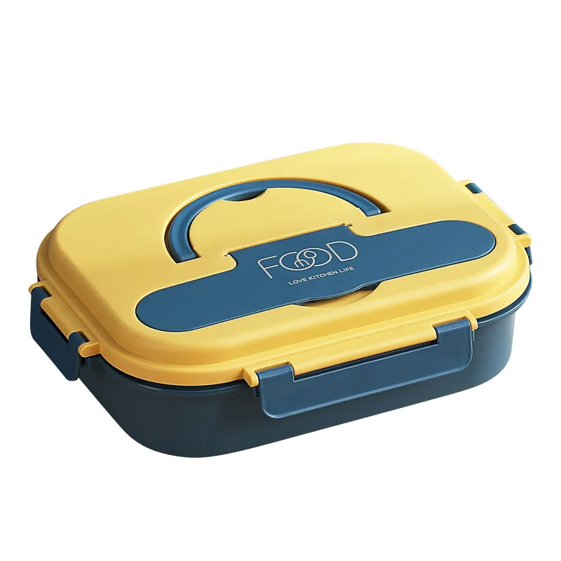 Meal Prep Easy - อาหารกลางวันทำง่าย! กล่องข้าวสแตนเลสเก็บความร้อนพร้อมตัวแบ่งในตัว เหมาะสำหรับเตรียมอาหารและอาหารแบบนำกลับบ้าน