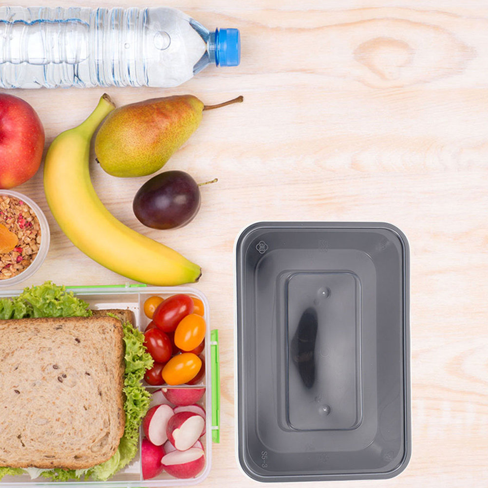กล่องอาหารทรงสี่เหลี่ยมแบบใช้แ - Meal Prep With Rice บทวิจารณ์และราคา