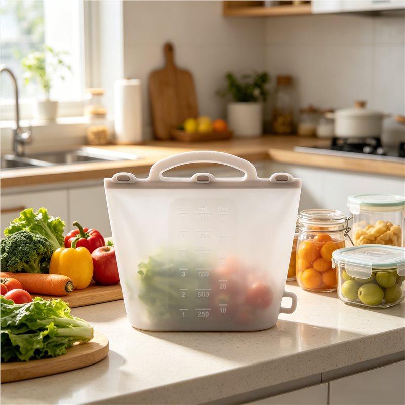 AB66-ถุงเก็บอาหารสด เกรดอาหาร  - Meal Prep Freezer บทวิจารณ์และราคา