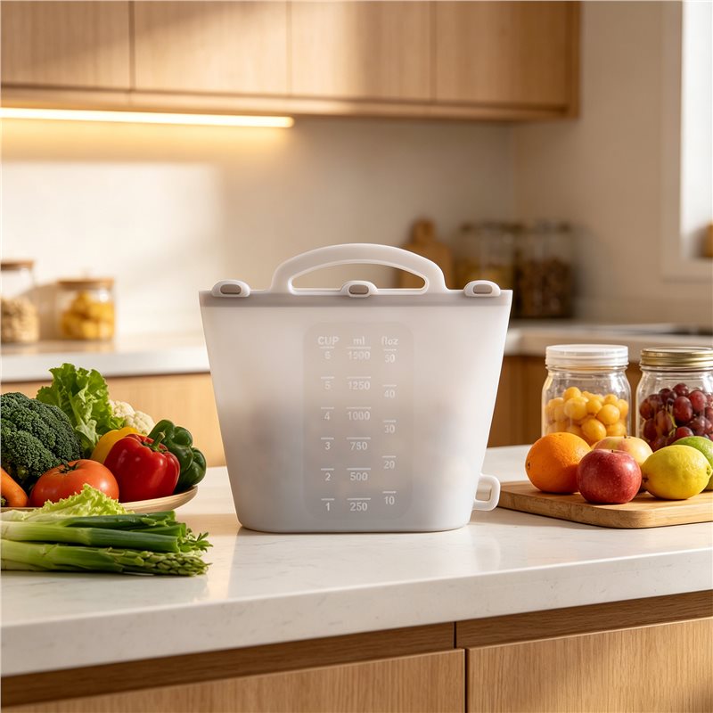 AB66-ถุงเก็บอาหารสด เกรดอาหาร  - Meal Prep Freezer บทวิจารณ์และราคา