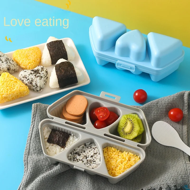 พับแบบพกพาสามเหลี่ยม Love ซูชิ - Meal Prep With Rice บทวิจารณ์และราคา