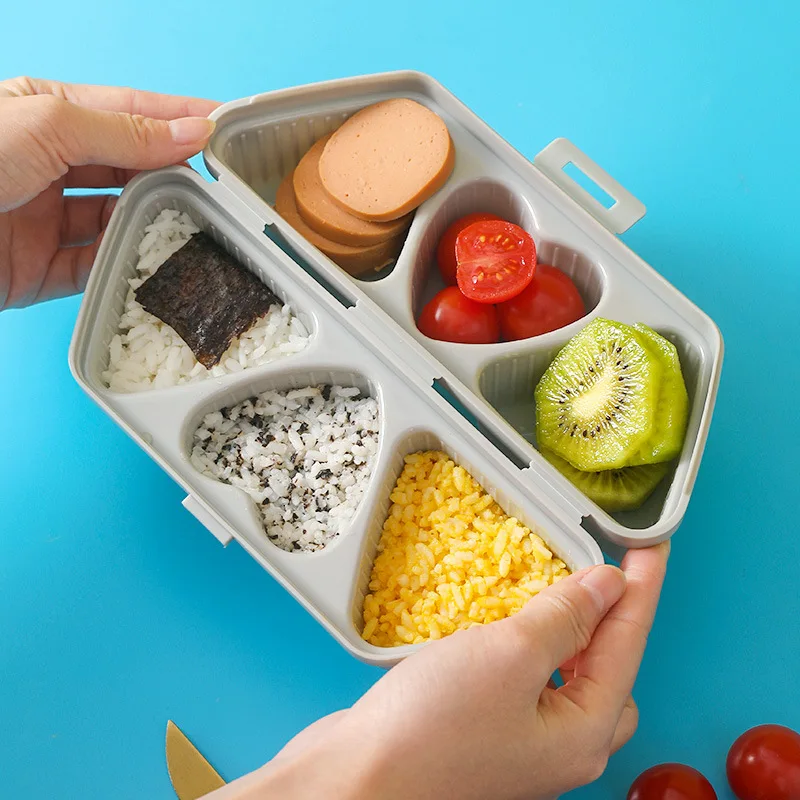 พับแบบพกพาสามเหลี่ยม Love ซูชิ - Meal Prep With Rice บทวิจารณ์และราคา