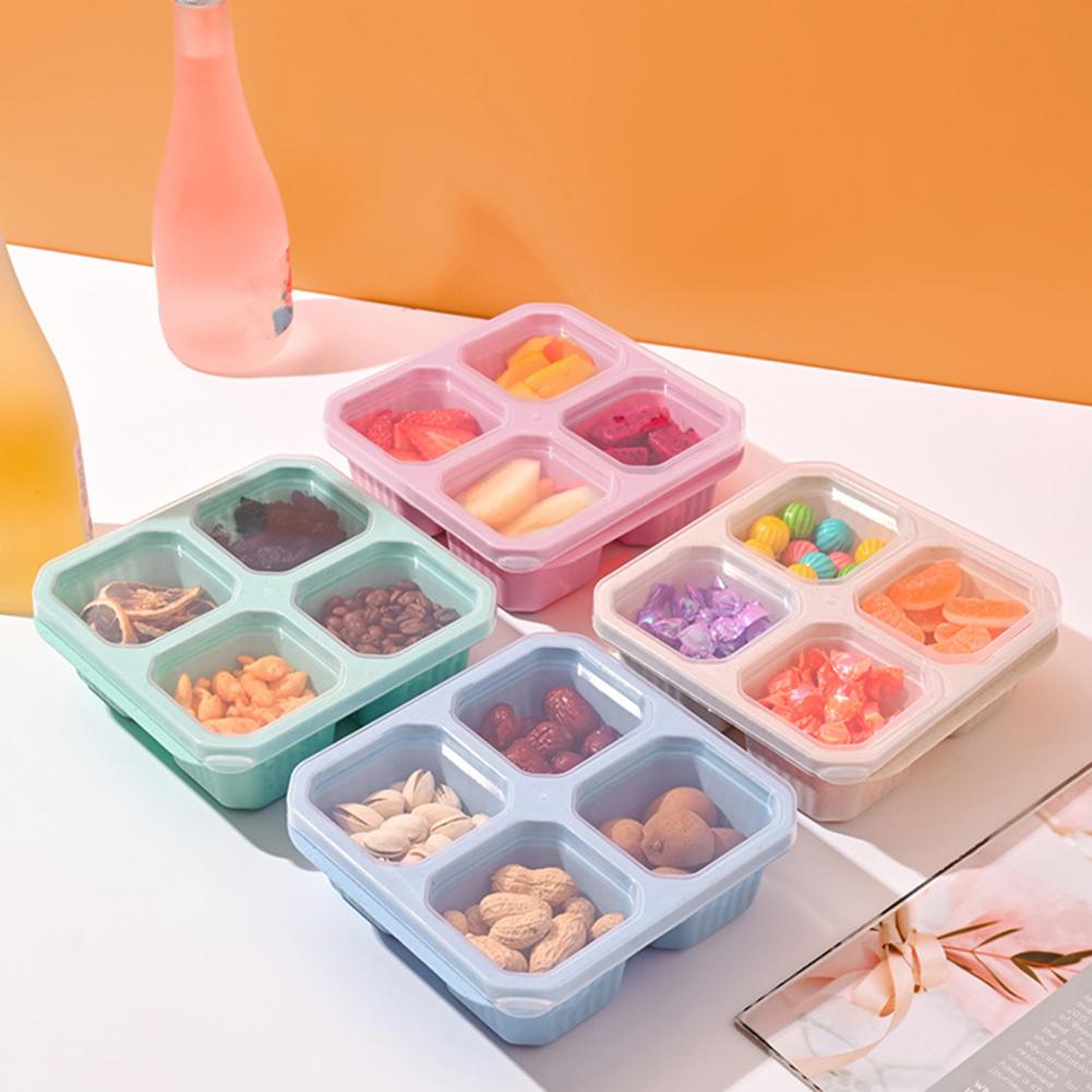 กล่องใส่ของว่าง 4 ชิ้น กล่องใส - Meal Prep Easy บทวิจารณ์และราคา