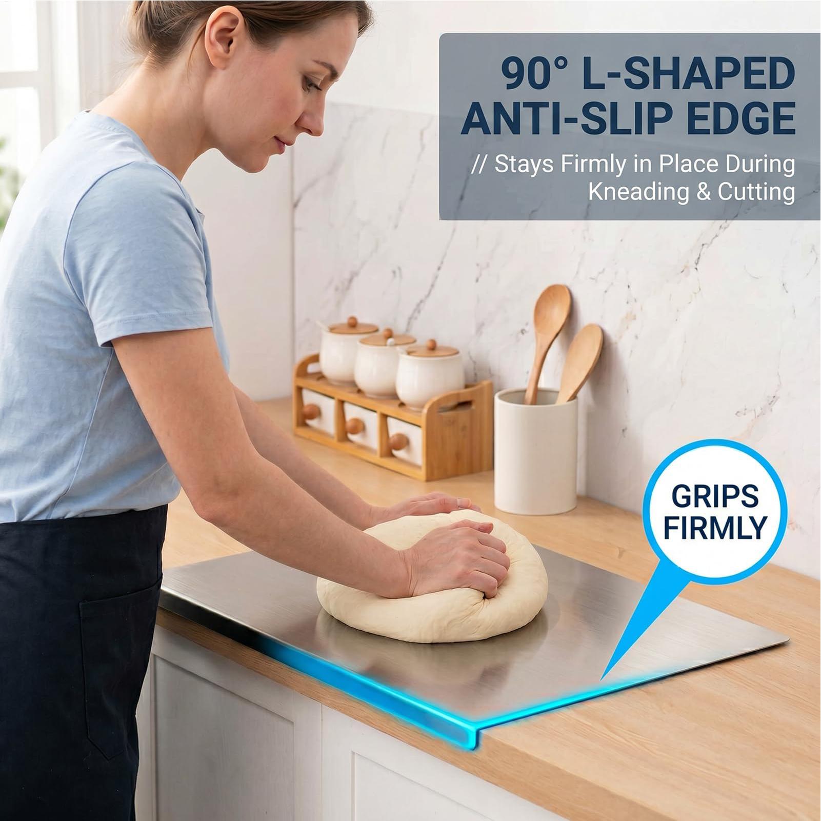 เขียงสแตนเลสกันลื่น ทำความสะอา - Meal Prep Easy บทวิจารณ์และราคา