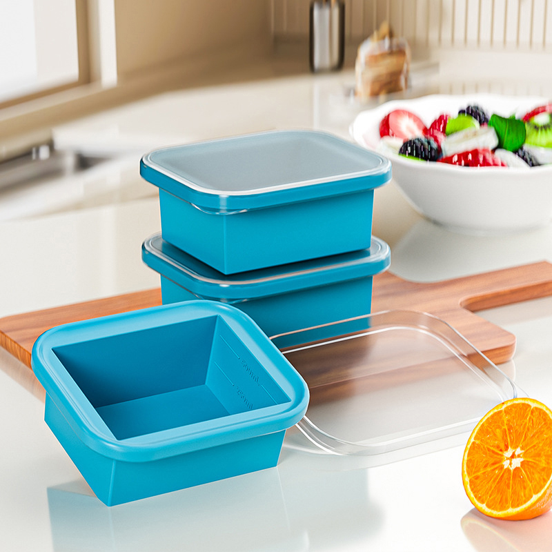 ถาดแช่แข็งซิลิโคนพร้อมฝาพลาสติ - Meal Prep Easy บทวิจารณ์และราคา