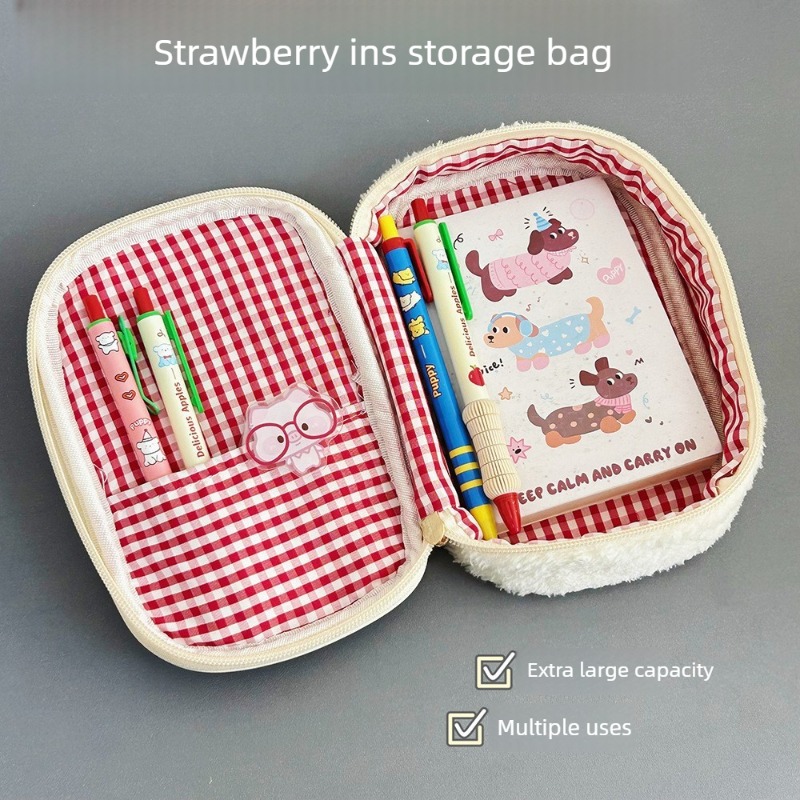 กระเป๋าใส่เครื่องเขียนลายสตรอว - Strawberry Huller บทวิจารณ์และราคา