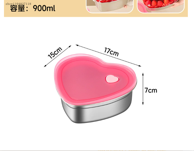 กล่องเก็บอาหารรูปหัวใจพร้อมฝาซ - Meal Prep Freezer บทวิจารณ์และราคา