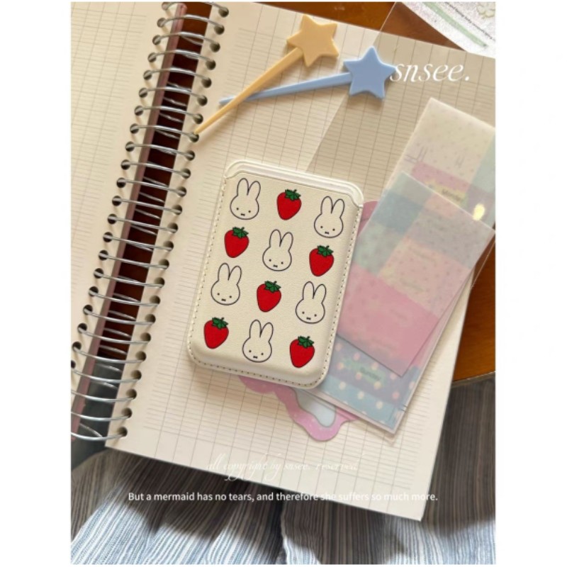 เคสใส่บัตรแม่เหล็ก Miffy กระต่ - Strawberry Huller บทวิจารณ์และราคา