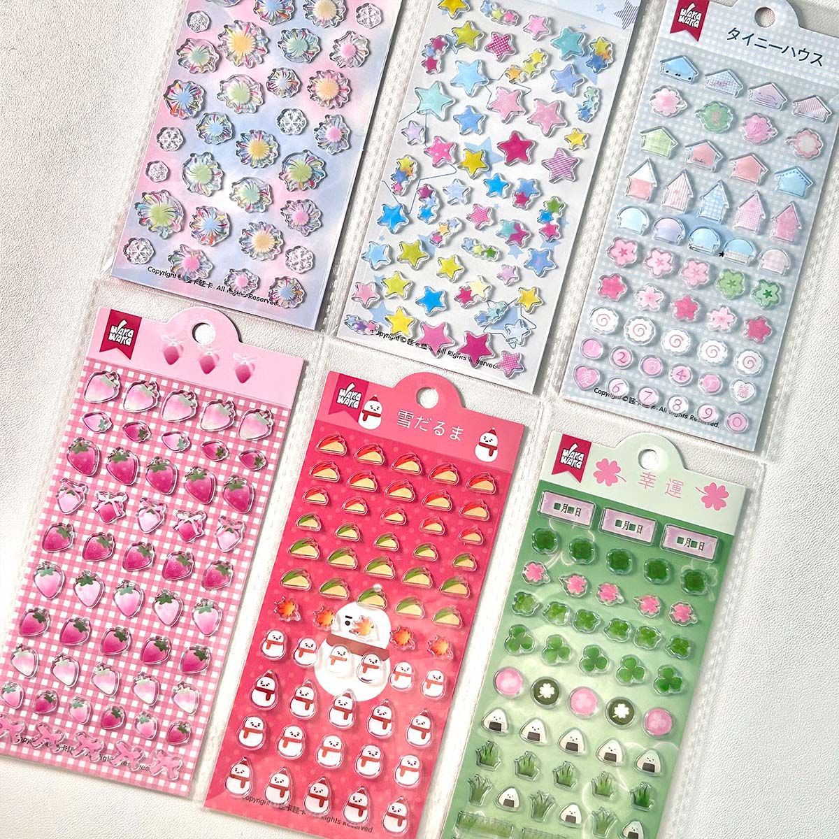 สติกเกอร์กาวรูปการ์ตูนน่ารัก 1 - Strawberry Huller บทวิจารณ์และราคา
