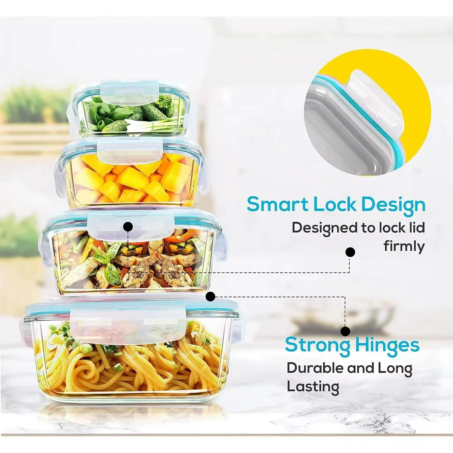กล่องข้าวแก้วภาชนะเก็บอาหาร, อ - Meal Prep Freezer บทวิจารณ์และราคา
