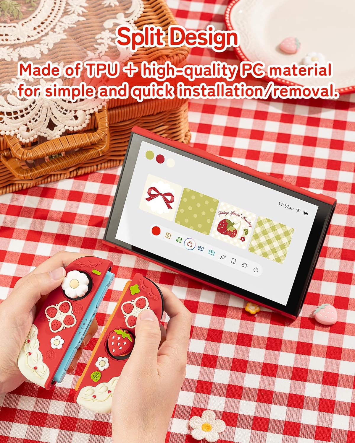 เคสป้องกัน GeekShare สำหรับ Sw - Strawberry Huller บทวิจารณ์และราคา