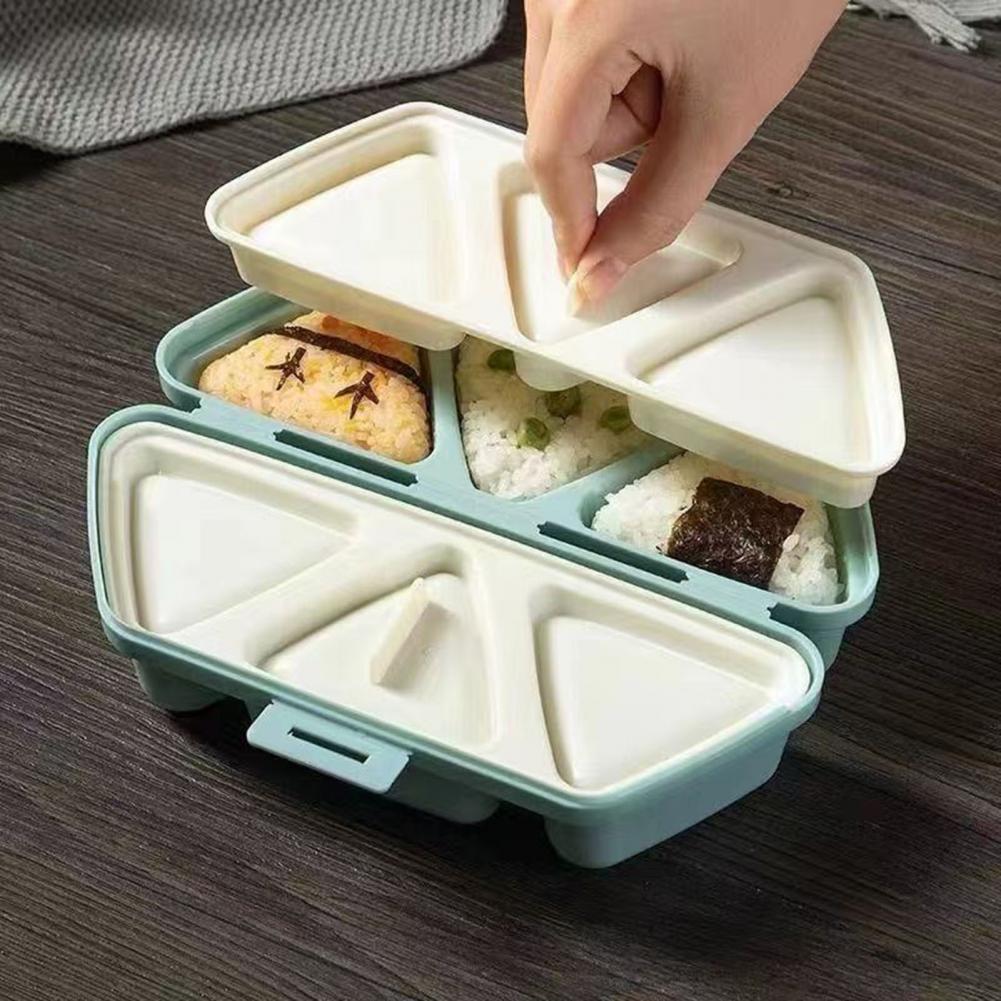 แม่พิมพ์ข้าวปั้นรูปสามเหลี่ยม  - Meal Prep With Rice บทวิจารณ์และราคา