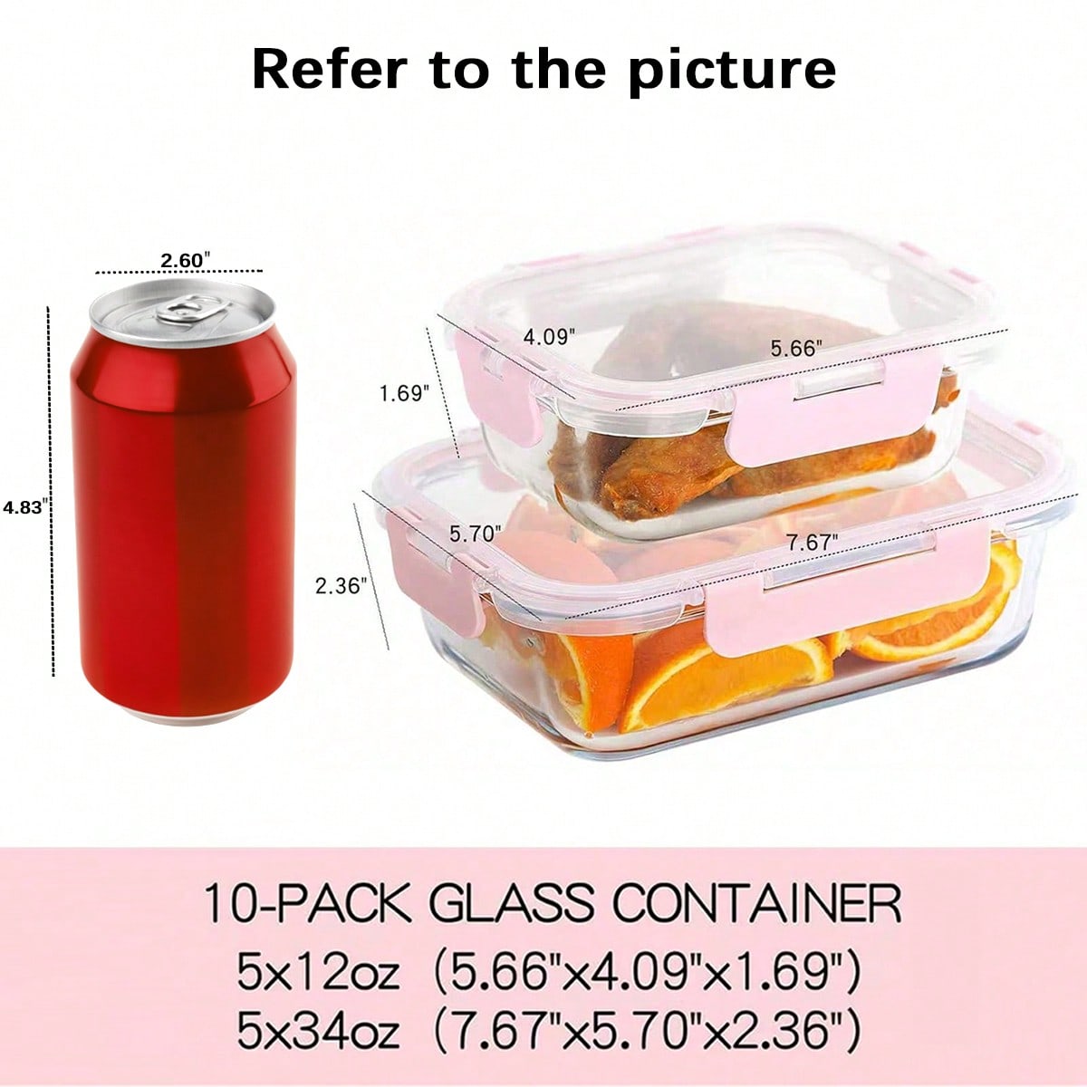 ชุดกล่องแก้วสำหรับเตรียมอาหาร  - Meal Prep Freezer บทวิจารณ์และราคา